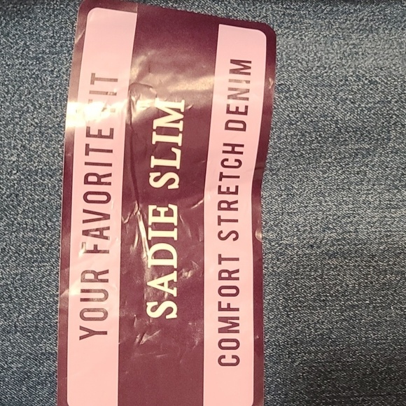 NWT Gloria Vanderbilt Jeans Sadie Slim Comfort Stretch Denim Womens Sz 20W Short - Picture 2 of 9